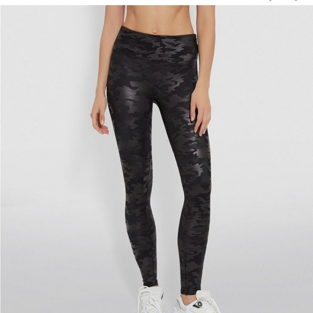 SPANX Black Shimmer Leggings